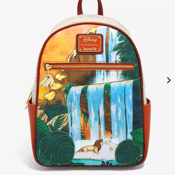 Loungefly Disney The Lion King Waterfall Can You Feel the Love Tonight Set - Picture 2 of 16